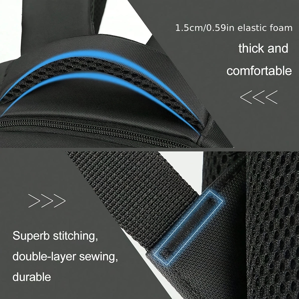 Mochila para Consola PS5, Estuche de Transporte con Protección Total, Bolsa de Viaje de Gran Capacidad para Almacenamiento de PS5, para Dos Controles