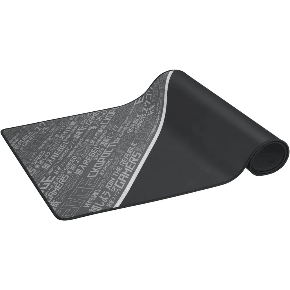 ASUS ROG Sheath BLK - Alfombrilla de Ratón para Videojuegos, Superficie Extra Grande, Ultra Suave para un Control Preciso del Ratón