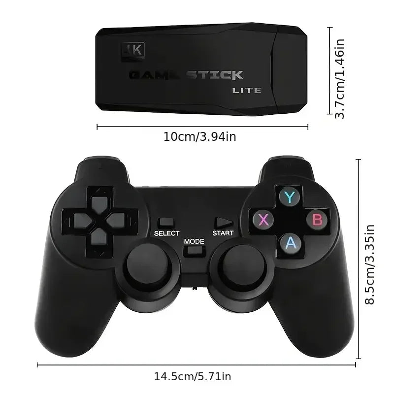 Consola Retro 2.4G – 20.000 Juegos, 4K HDMI, 2 Mandos