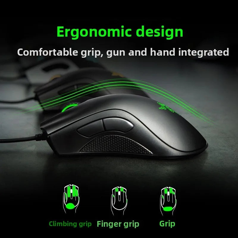 Ratón para Juegos RAZER Purgatory Viper Edición Estándar, USB, Ergonómico, para Juegos LOL