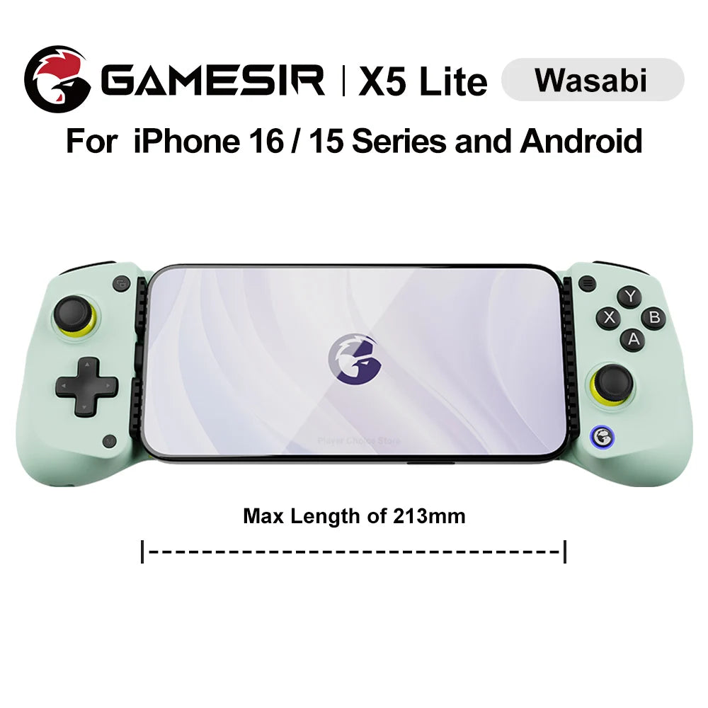 Mando Gaming Móvil GameSir X5 Lite – Compatible con iPhone y Android