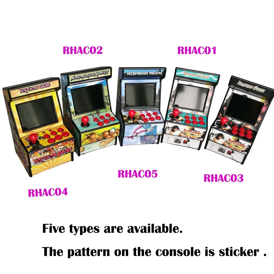 Mini Consola Arcade Portátil 16 bits – 156 Juegos Retro