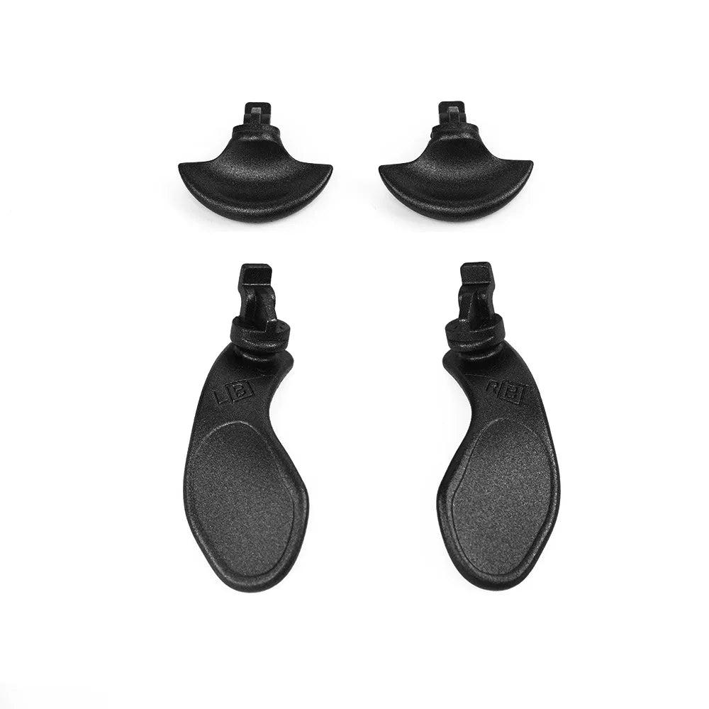 Botones Traseros Metálicos para el Control Inalámbrico PS5 Dualsense Edge, Palancas Metálicas para el Control PS5 Edge Elite, Accesorios de Repuesto