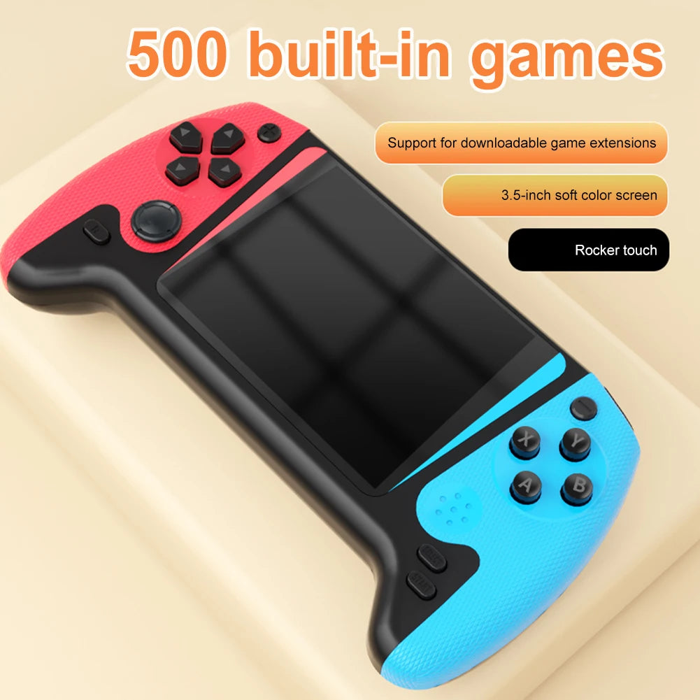 Consola Portátil Retro LCD 3,5" – 500 Juegos Clásicos