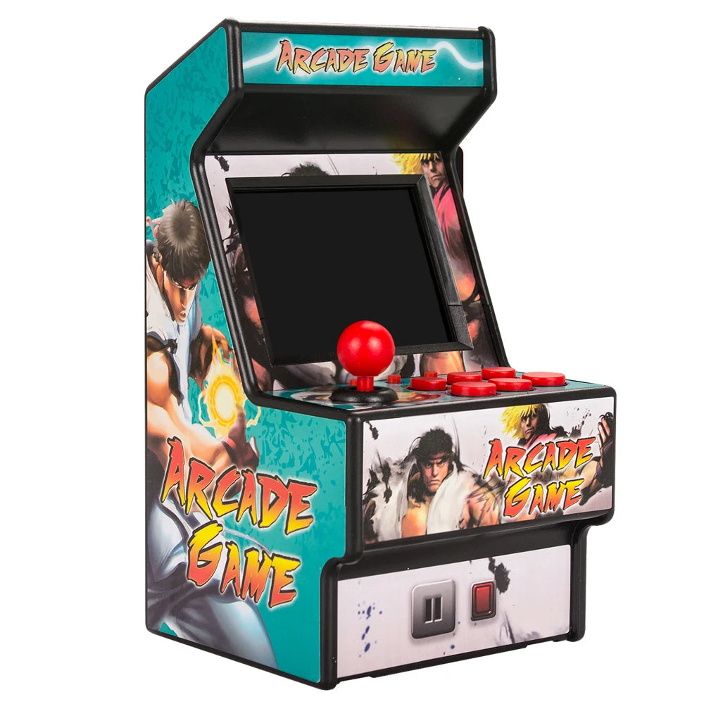 Mini Consola Arcade Portátil 16 bits – 156 Juegos Retro