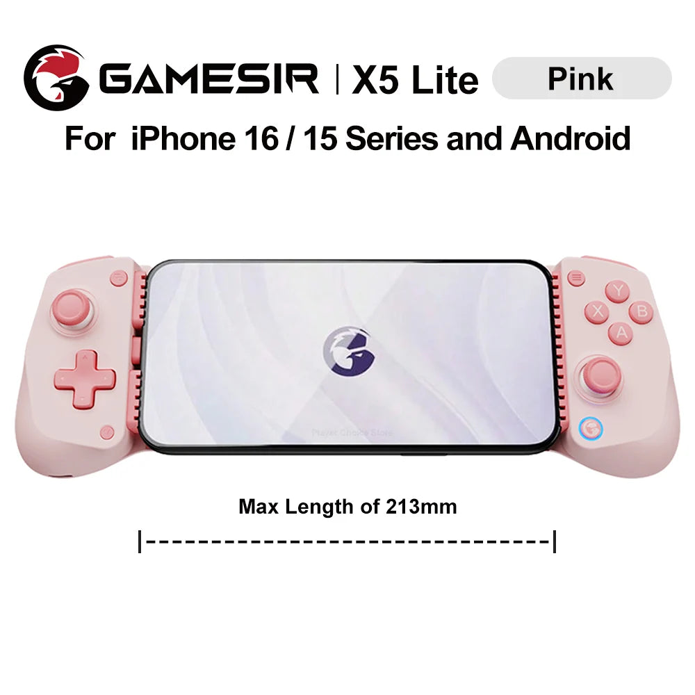 Mando Gaming Móvil GameSir X5 Lite – Compatible con iPhone y Android
