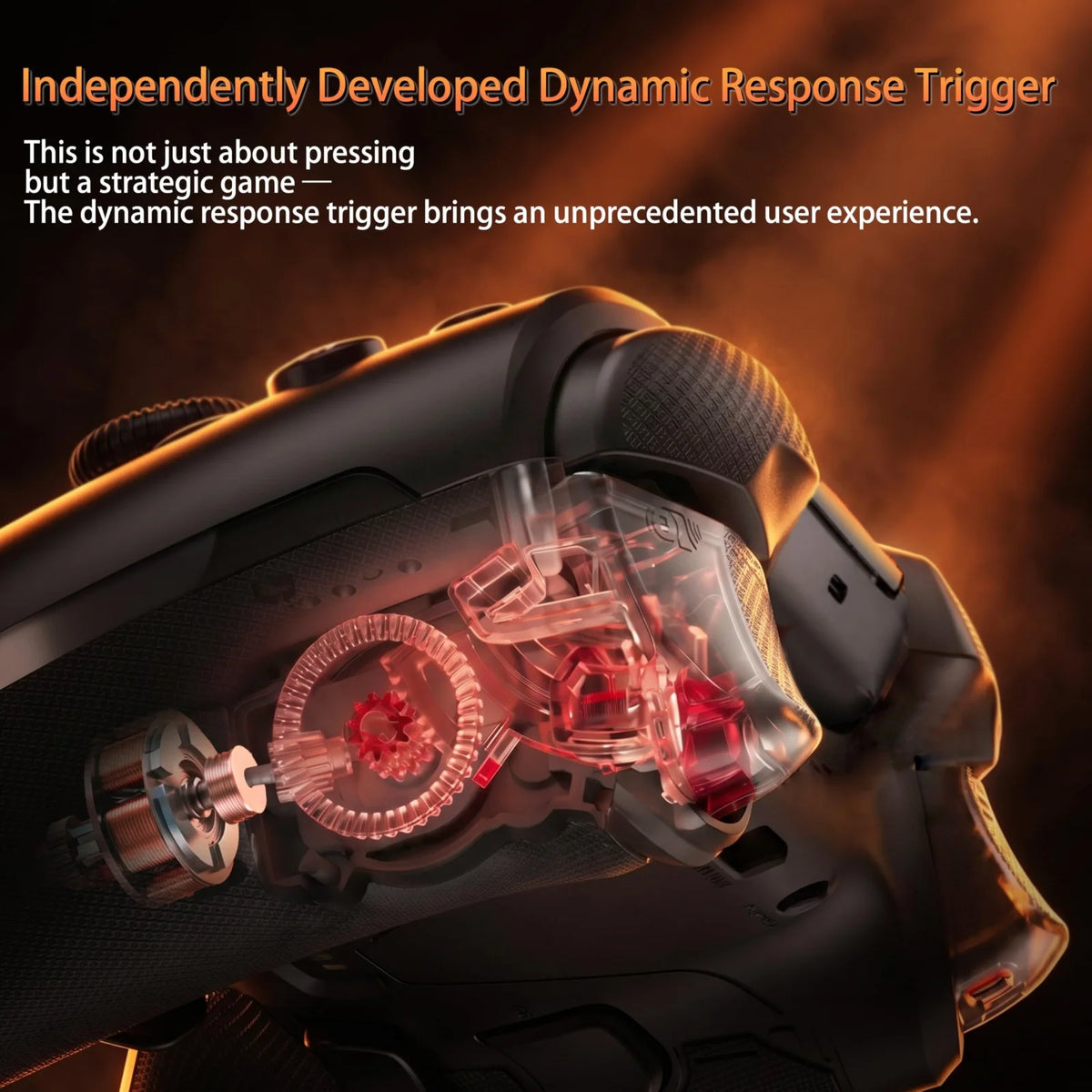 Mando para Playstation 5 PS5/PC, controlador inalámbrico con gatillos adaptativos, retroalimentación haptica, motor lineal de doble vibración, control de juego