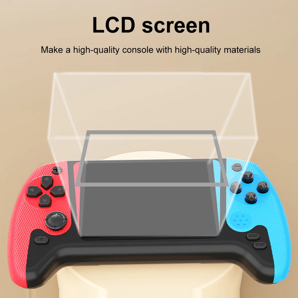 Consola Portátil Retro LCD 3,5" – 500 Juegos Clásicos