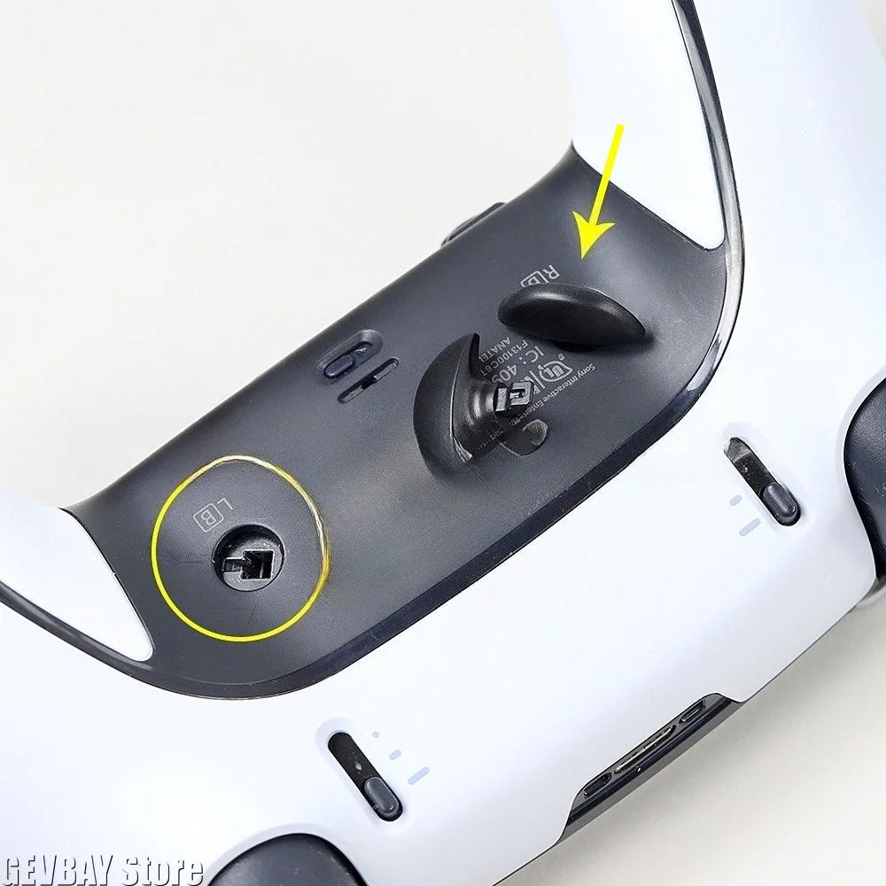 Botones Traseros Metálicos para el Control Inalámbrico PS5 Dualsense Edge, Palancas Metálicas para el Control PS5 Edge Elite, Accesorios de Repuesto
