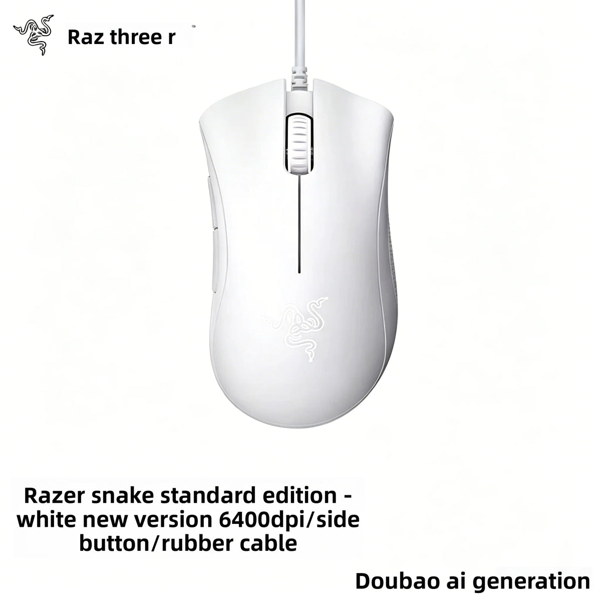 Ratón para Juegos RAZER Purgatory Viper Edición Estándar, USB, Ergonómico, para Juegos LOL