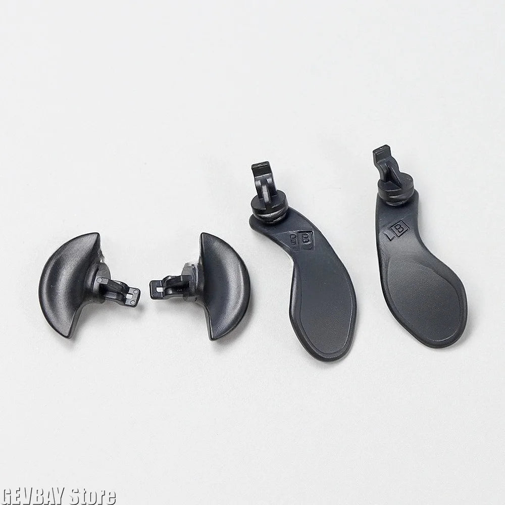 Botones Traseros Metálicos para el Control Inalámbrico PS5 Dualsense Edge, Palancas Metálicas para el Control PS5 Edge Elite, Accesorios de Repuesto
